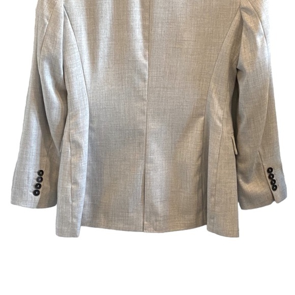 Zara Fitted Straight Cut Single Breasted Blazer Bloggers Favorite - Picture 6 of 10